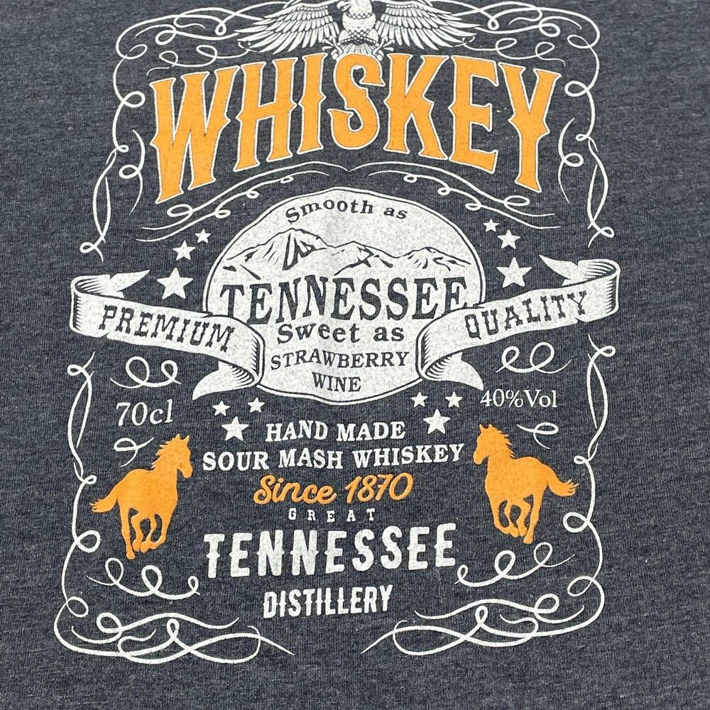 Obsessive Love Tennessee Whiskey Graphic Tee M - Picture 2 of 11